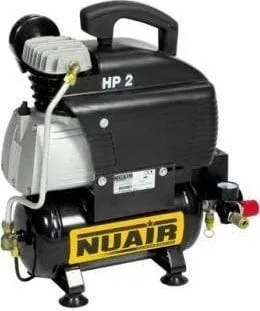 Nuair Autokompressor – ÖLGEÖLTER KOMPRESSOR 6 L, 8 BAR, 2 PS (1 STÜCK)