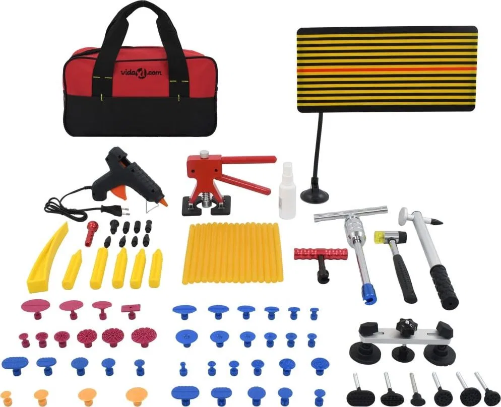vidaXL 75-teiliges Set zum Ausbeulen von Dellen, XXL