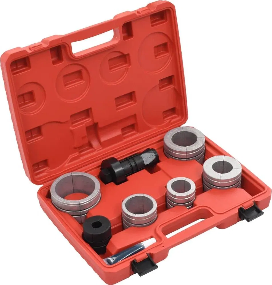 vidaXL Rohrspreizset, 8-teilig, Kohlenstoffstahl und Aluminium (210463)