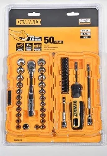 Dewalt Nano-Werkzeugset 1/4, 50-teilig