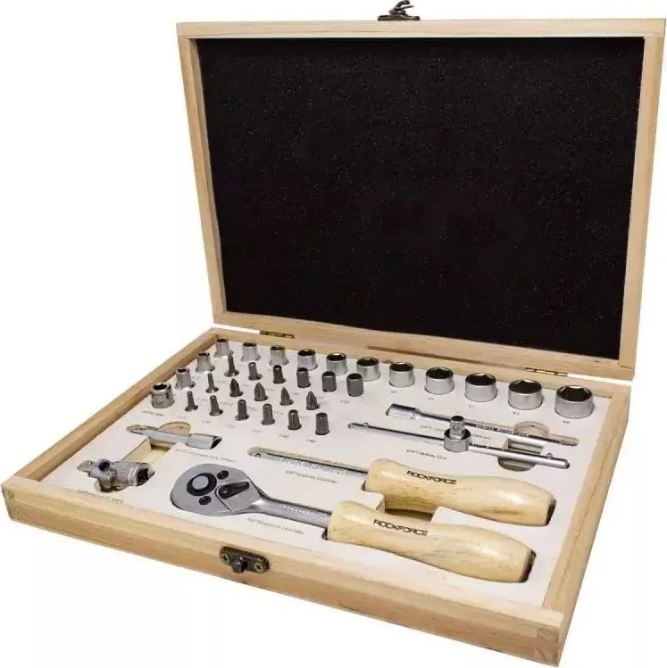Rockforce-Werkzeugset ROCKFORCE SCHRAUBENSCHLÜSSEL-SET     1/4" 38-teilig
