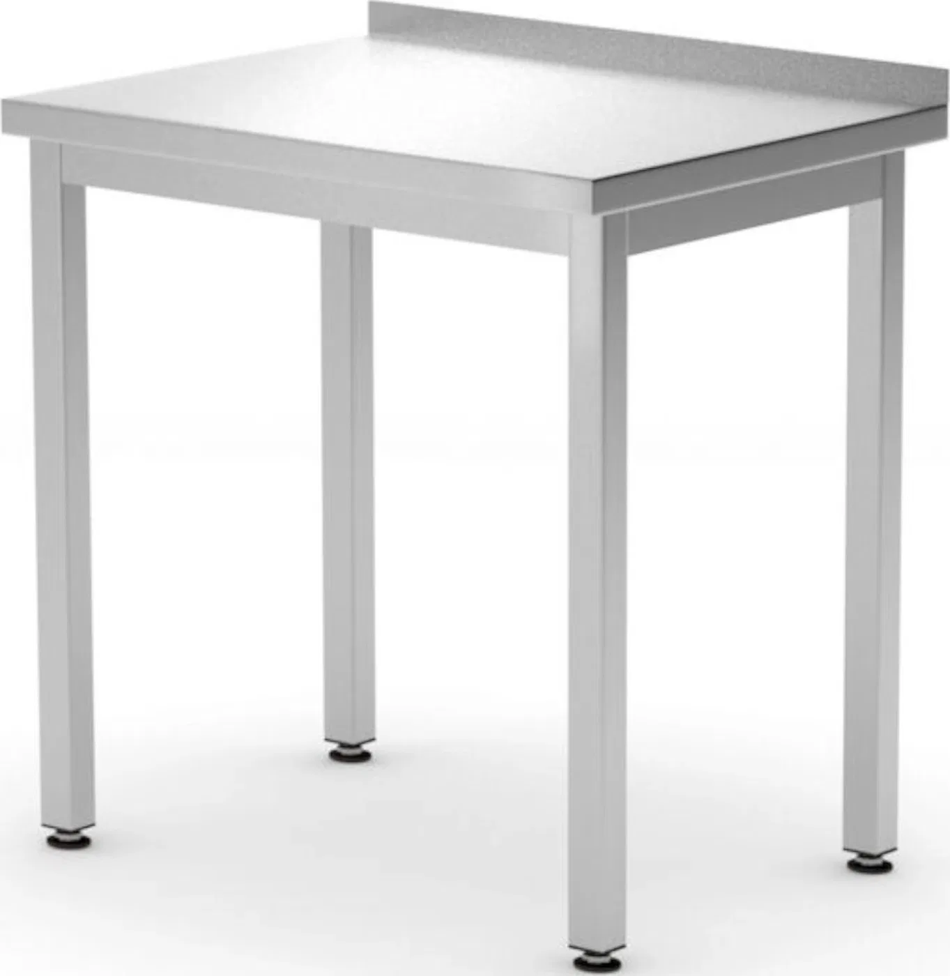 Hendi Wandmontierter Arbeitstisch mit Aufkantung Budget Line STAL 600 x 600 x 850 mm – Hendi 817186 Wandmontierter Arbeitstisch mit