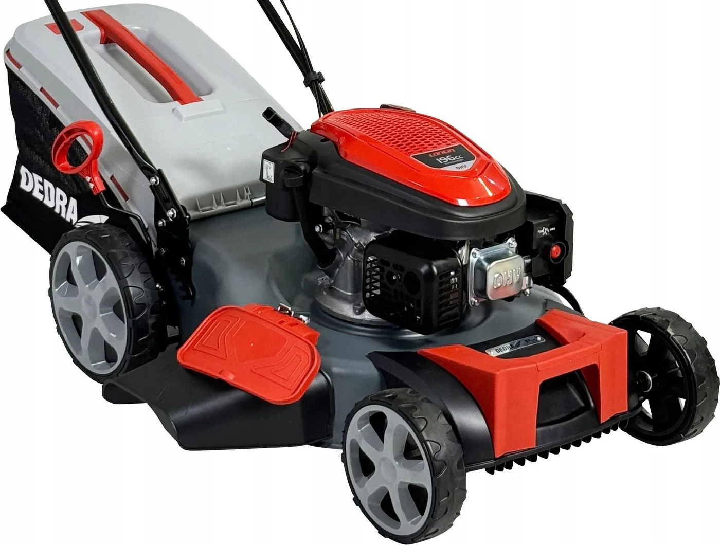 Benzin-Rasenmäher mit Elektrostart, 196 cm³ V200 Loncin, 53 cm, GT