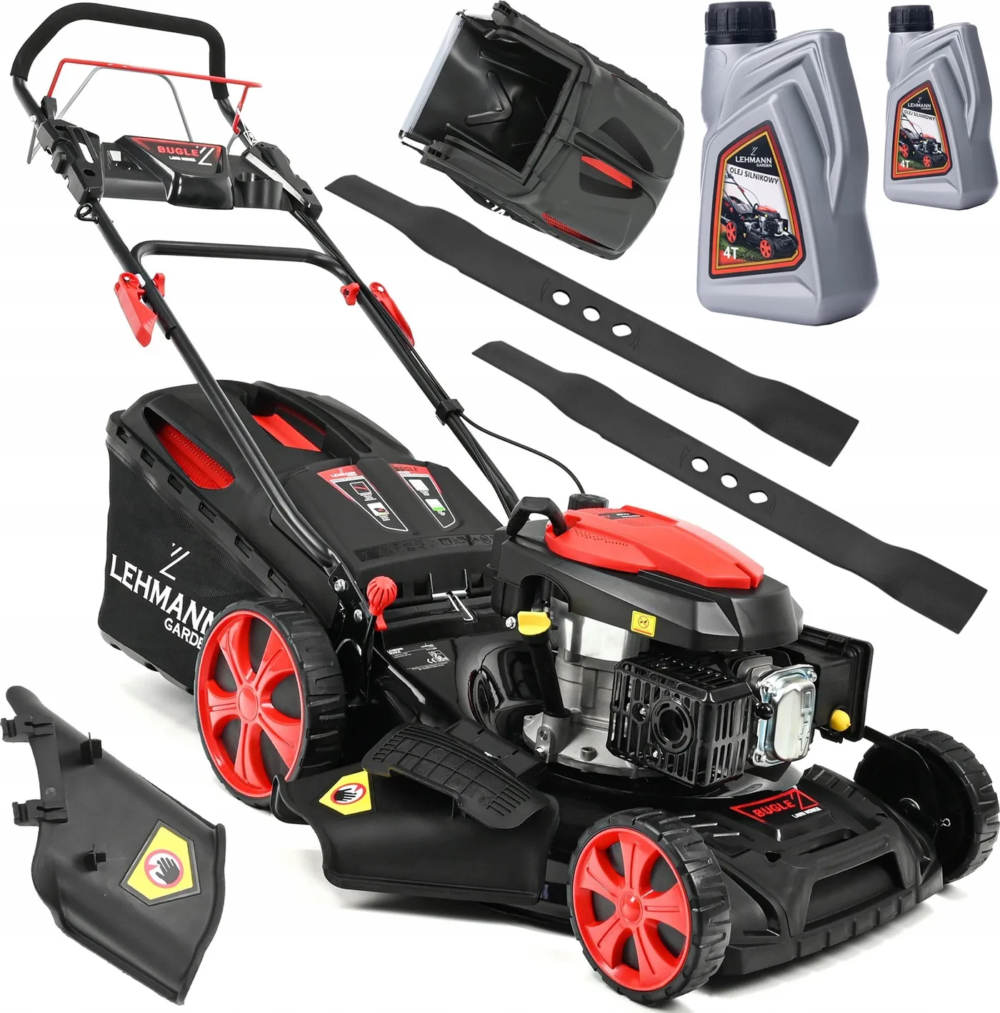 Lehmann Benzinrasenmäher LGALM-4051 (51 cm, 60 l)