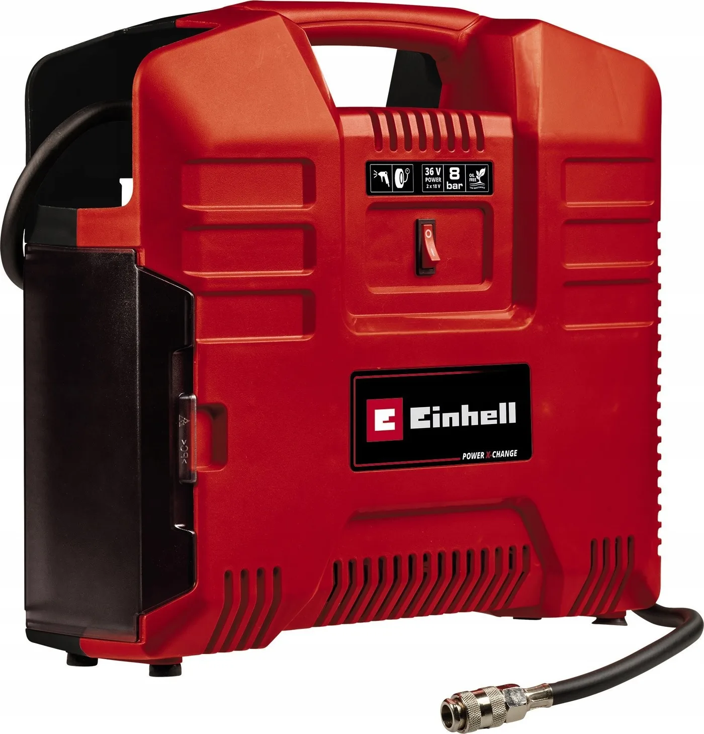 Einhell-Autokompressor TE-AC 36/8 Li OF Set-Solo 4020440