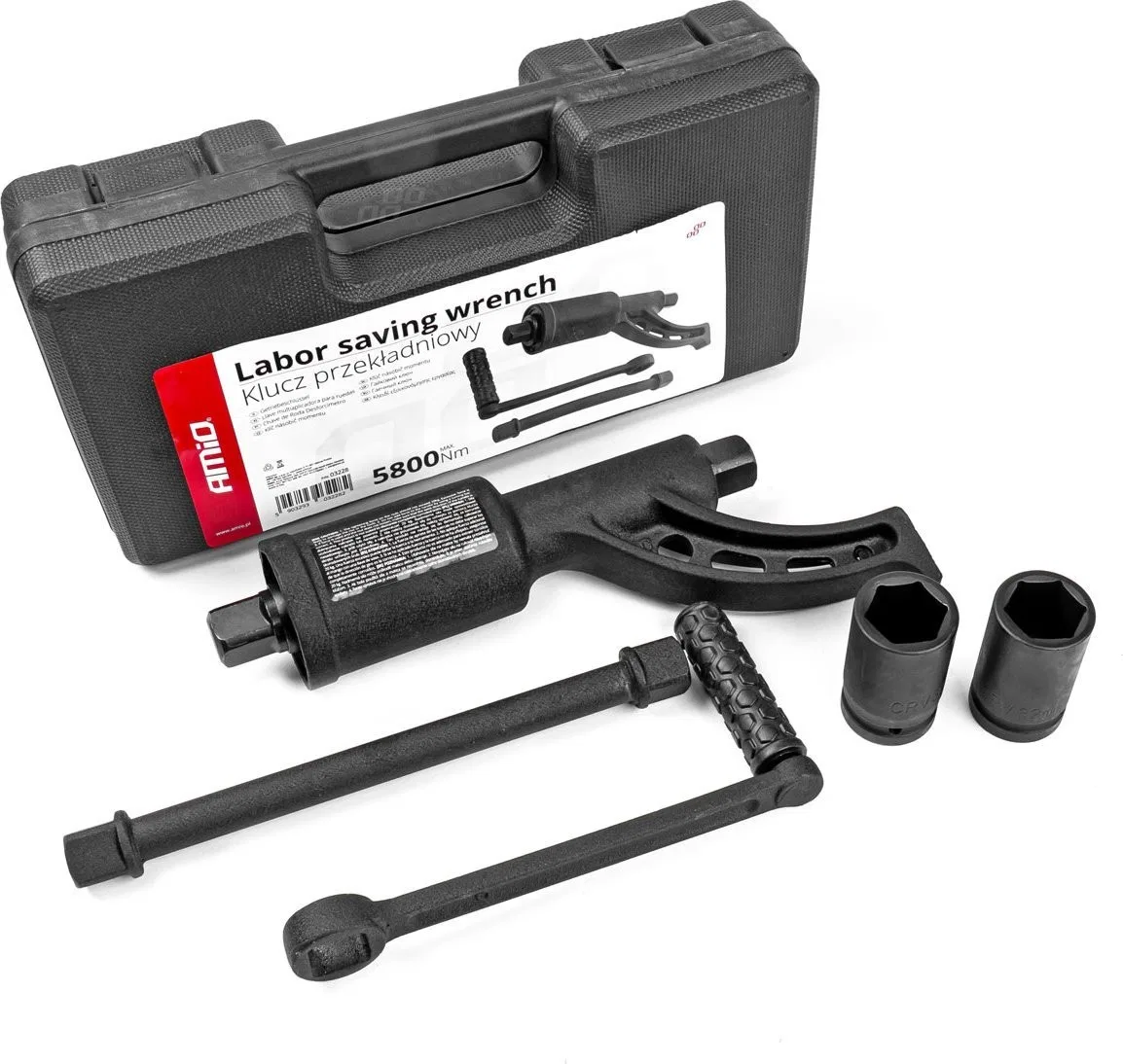 AMiO Planetengetriebeschlüssel 5800 Nm amio-03228