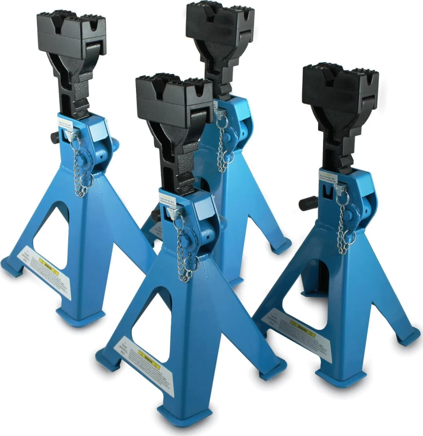 Bituxx Set mit 4 Unterlegkeilen für PKW, 3 t, robustes Set von BITUXX