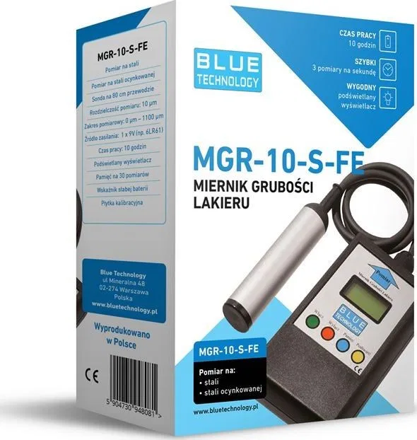 Lackdickenmessgerät MGR-10-S-FE