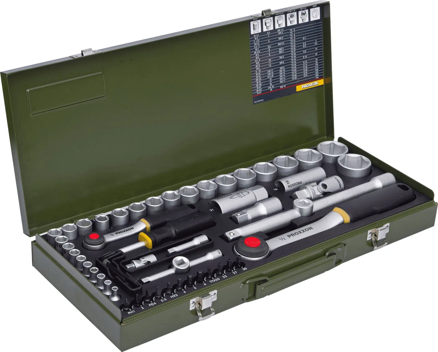 Proxxon-Werkzeugset, 55-teilig (PR23040)