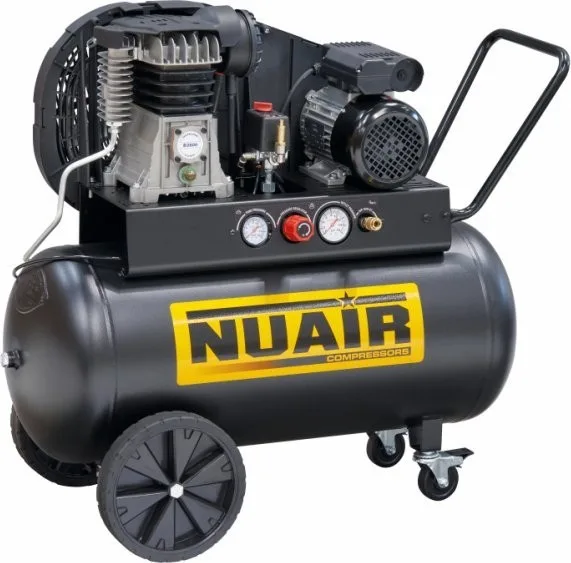 Autokompressor TECH-PRO, ölgeschmiert, schallgedämpft, 100 l, 10 bar, 3 PS, 400 V (1 Stück)