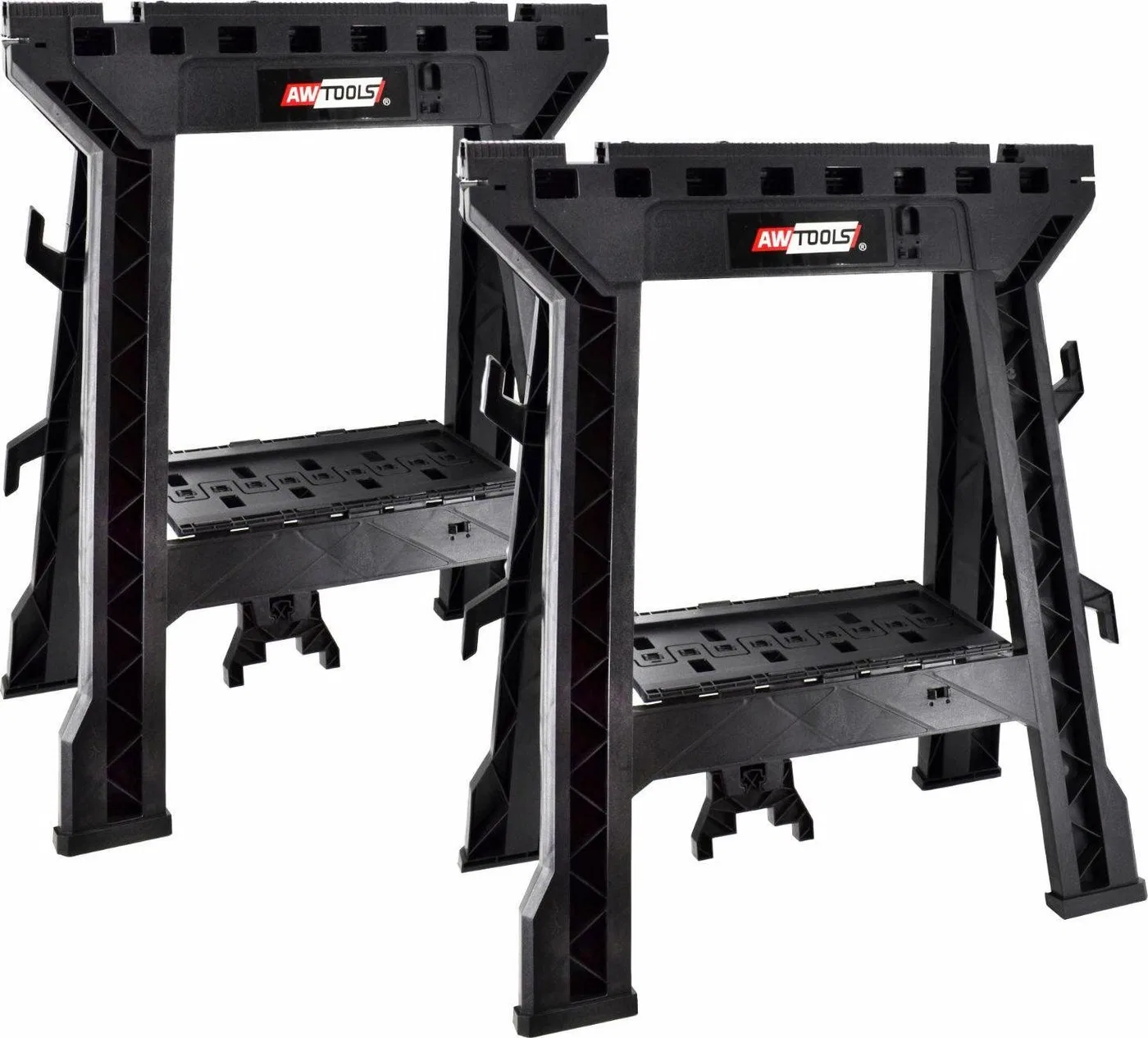 AWTools AWTOOLS Klappbare Stützen TWIN PACK 2 Stück AW33512