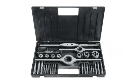 Modeco Gewindebohrer- und Gewindeschneiderset, 31-teilig (MN-62-304)