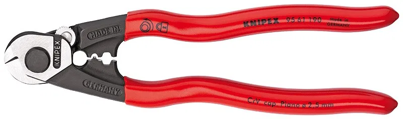 Knipex Geschmiedete Stahlseilschere (9561190)