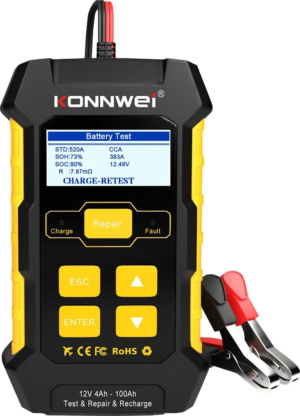Konnwei Batterietester KW510