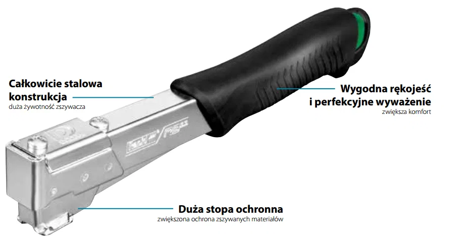 Rapid Hammerheftgerät R311 PRO 6–12 mm – MR-5000005