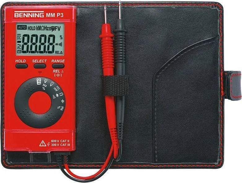 Benning Multimeter BENNING MM P3, digital, mit Zubehör