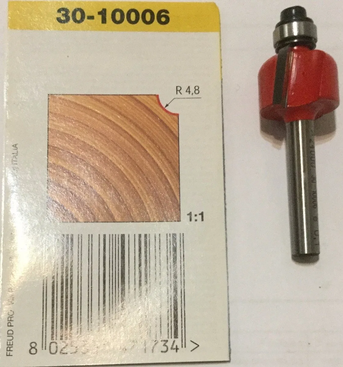 Fräser 30-10006P 19×56×6,0 R4,76