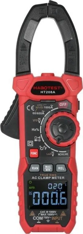 Habotest Digitales Stromzangenmessgerät Habotest HT208A