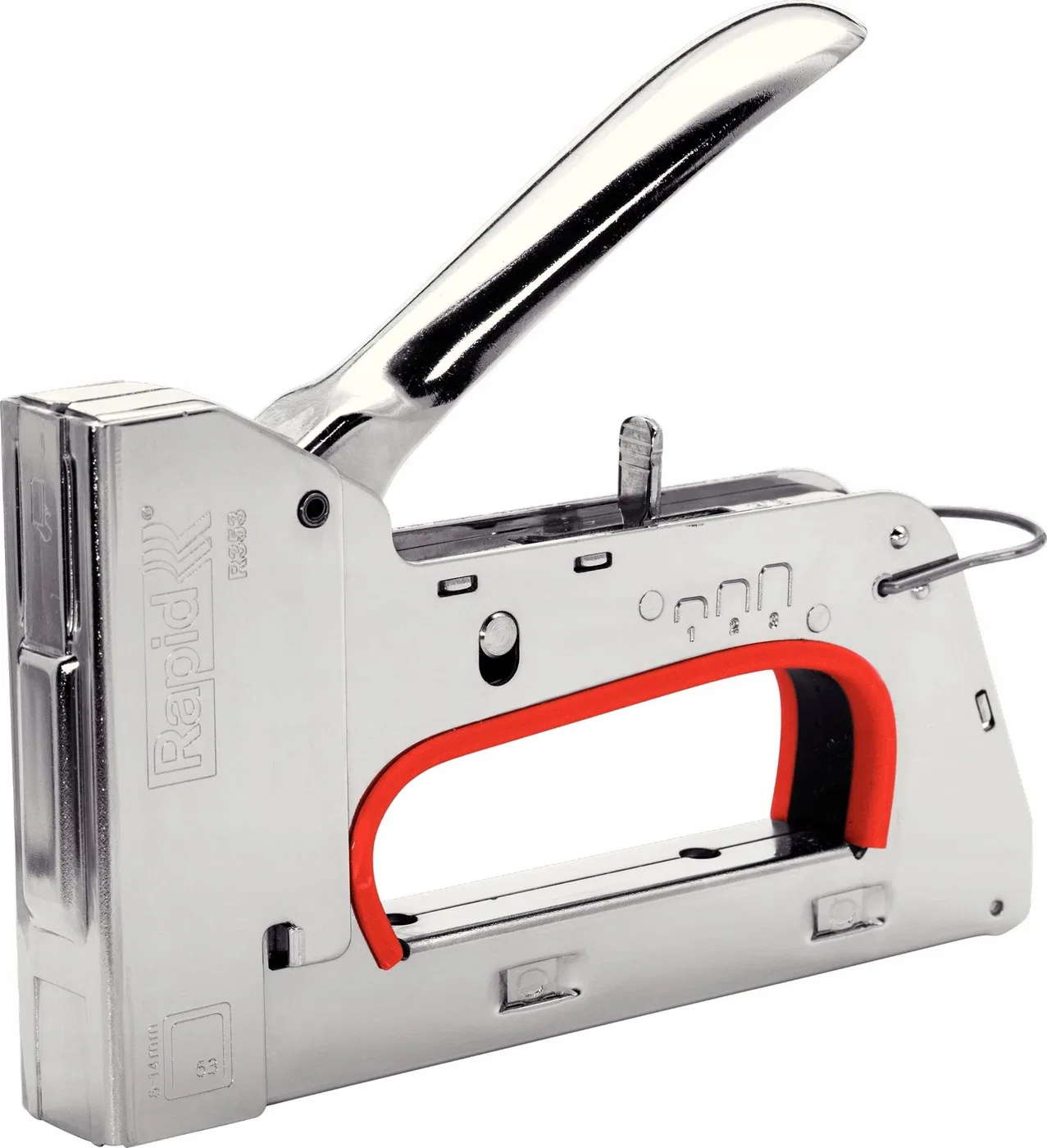 Rapid-Klammerpistole R353 6–14 mm, rot, Nr. 53, Klammern PRO, Rapid
