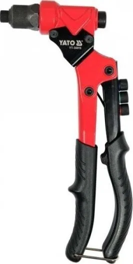 Yato YATO 3-in-1-Universalknopfnagler mit drehbarem Kopf