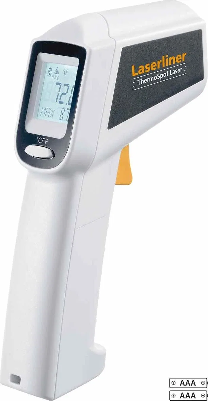 Laserliner Pyrometer, berührungsloses Thermometer ThermoSpot Laser Laserliner