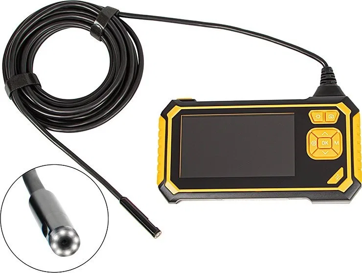 Blow 14-401 Endoskop mit Einzellinse, 8 mm, 5 m, 4,3"-LCD-Bildschirm