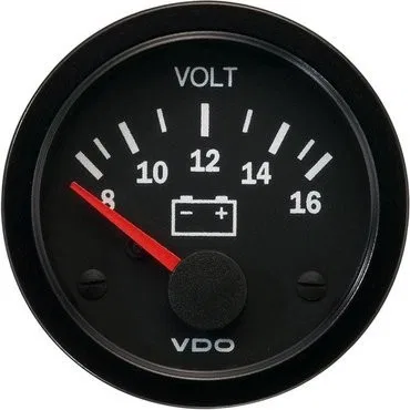 VDO-Uhr 52 mm – 12 V (8–16 V)