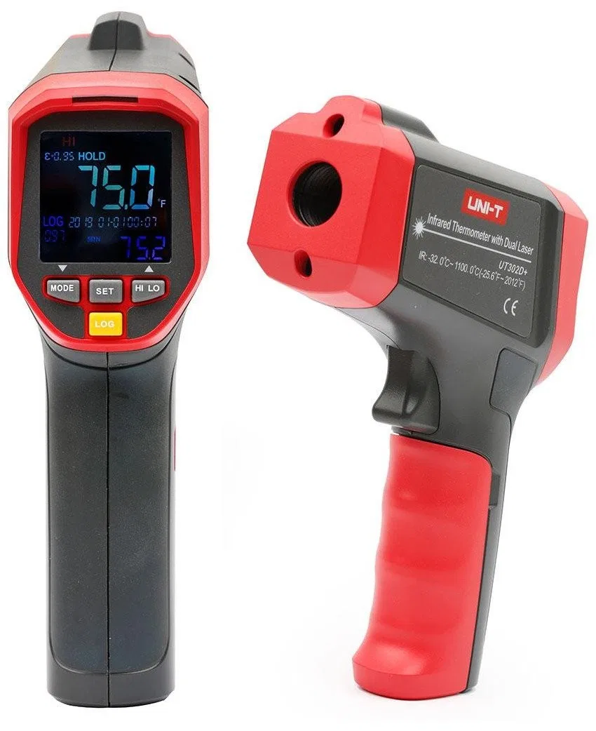 Infrarot-Thermometer -32 °C bis 1100 °C UT302D+ UNI-T