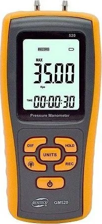 Benetech Differenzdruckmanometer Benetech GM520 0,35 bar