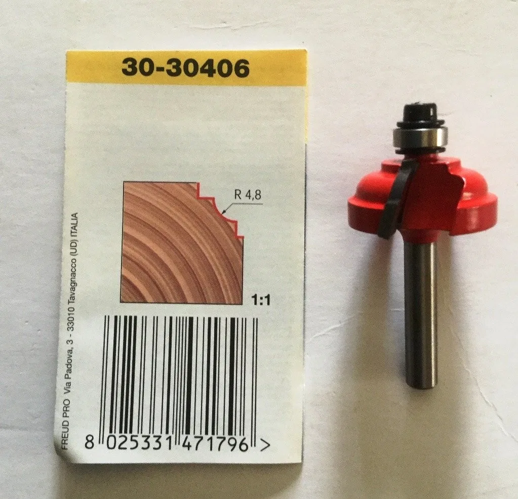 Fräser 30-30406P 28,6 × 54,2 × 6,0 R4,8