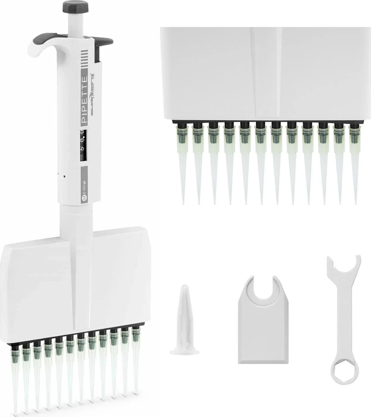 Steinberg 12-Kanal-Handpipette 0,005–0,05 ml 12-Kanal-Handpipette 0,005–0,05 ml
