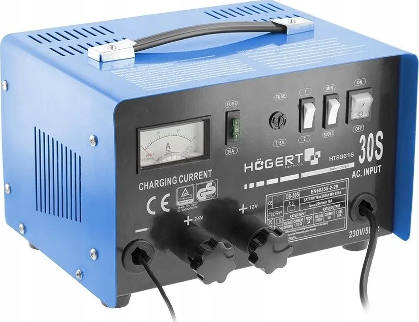 Beschaffung eines HOGERT-Gleichrichters 12/24 V, 14 A/26 A, 350 Ah