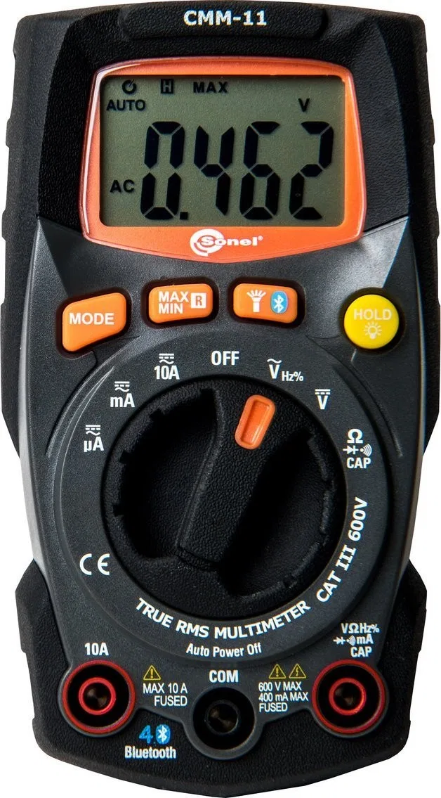 Sonel CMM-11 Digitalmultimeter mit Kalibrierzertifikat
