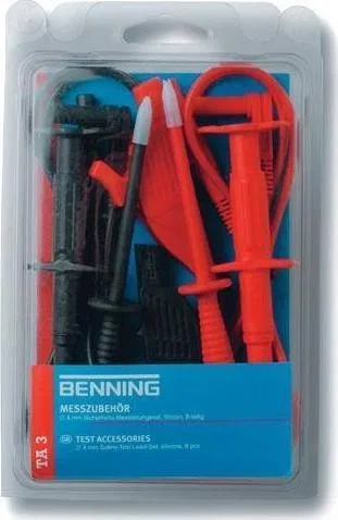 Benning TA-Messleitungssatz, 3, 8-teilig BENNING