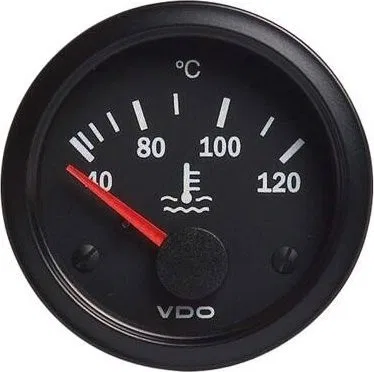 VDO-Tachoanzeige 52 mm – Wassertemperatur 40–120 °C