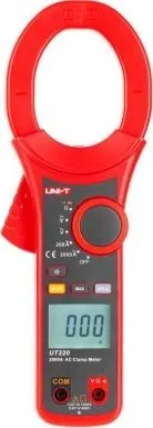Uni-T Stromzangenmessgerät 2000 A AC, Modell UT220