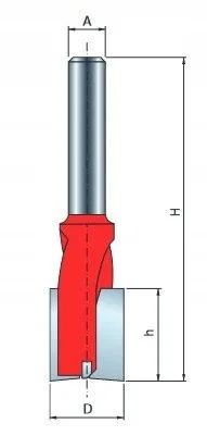 Fräser 17-10608P 22×25×70×8,0