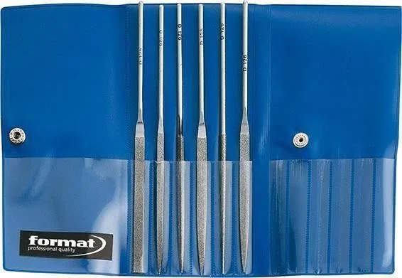Set mit 6 Nadel- und Diamantfeilen, FORMAT