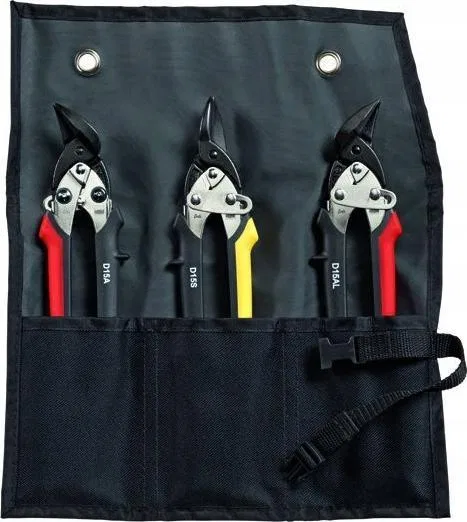 IDEAL-BLECH-SCHERENSET, 3-TEILIG, MIT ETUI