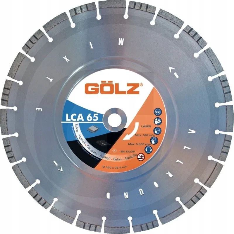 Beschaffung einer Diamantscheibe GOLZ LCA 65, 300 x 25,4 mm