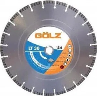Diamantscheibe für Beton O350 mm GOLZ LT30