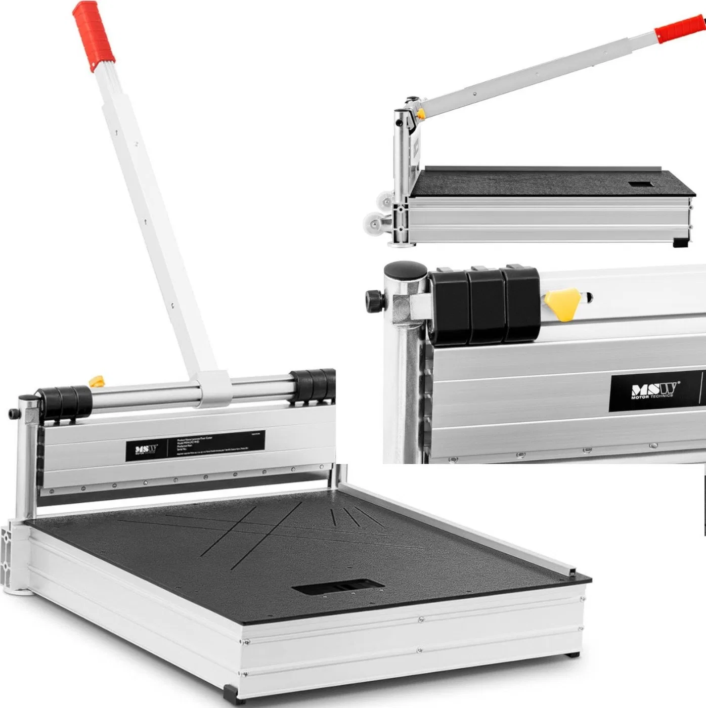 MSW Guillotine – Maschine zum Schneiden von Laminatplatten im Winkel, Breite 490 mm, Stärke 16 mm Guillotine – Maschine zum Schneiden von Laminatplatten