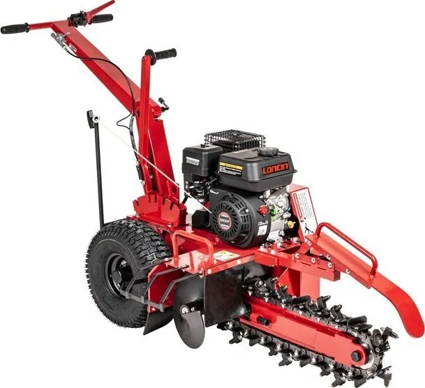 Cedrus CEDRUS KP02 DR-TR-70 Kettenbagger für den Garten, benzinbetriebener Minibagger zum Verlegen von Rohren, Leitungen, Kabeln usw.