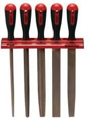 Teng Tools Feilenset mit Wandhalterung (12866-0107)