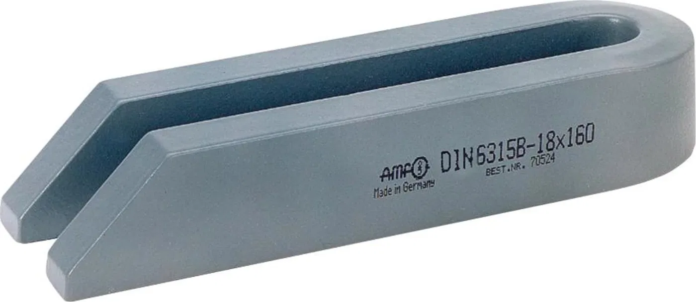 AMF Gabel-Spannbacke (schräg) DIN 6315B 22 x 315 mm AMF