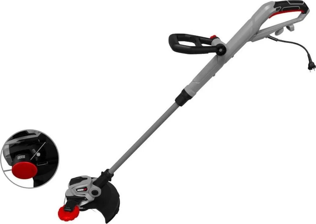 Dedra Elektrischer Rasentrimmer 550 W, 30 cm