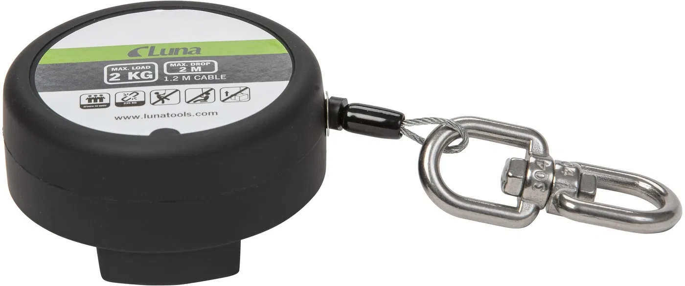 Luna Selbstaufrollende Rolle mit Arretierung, 125 cm (264750100)