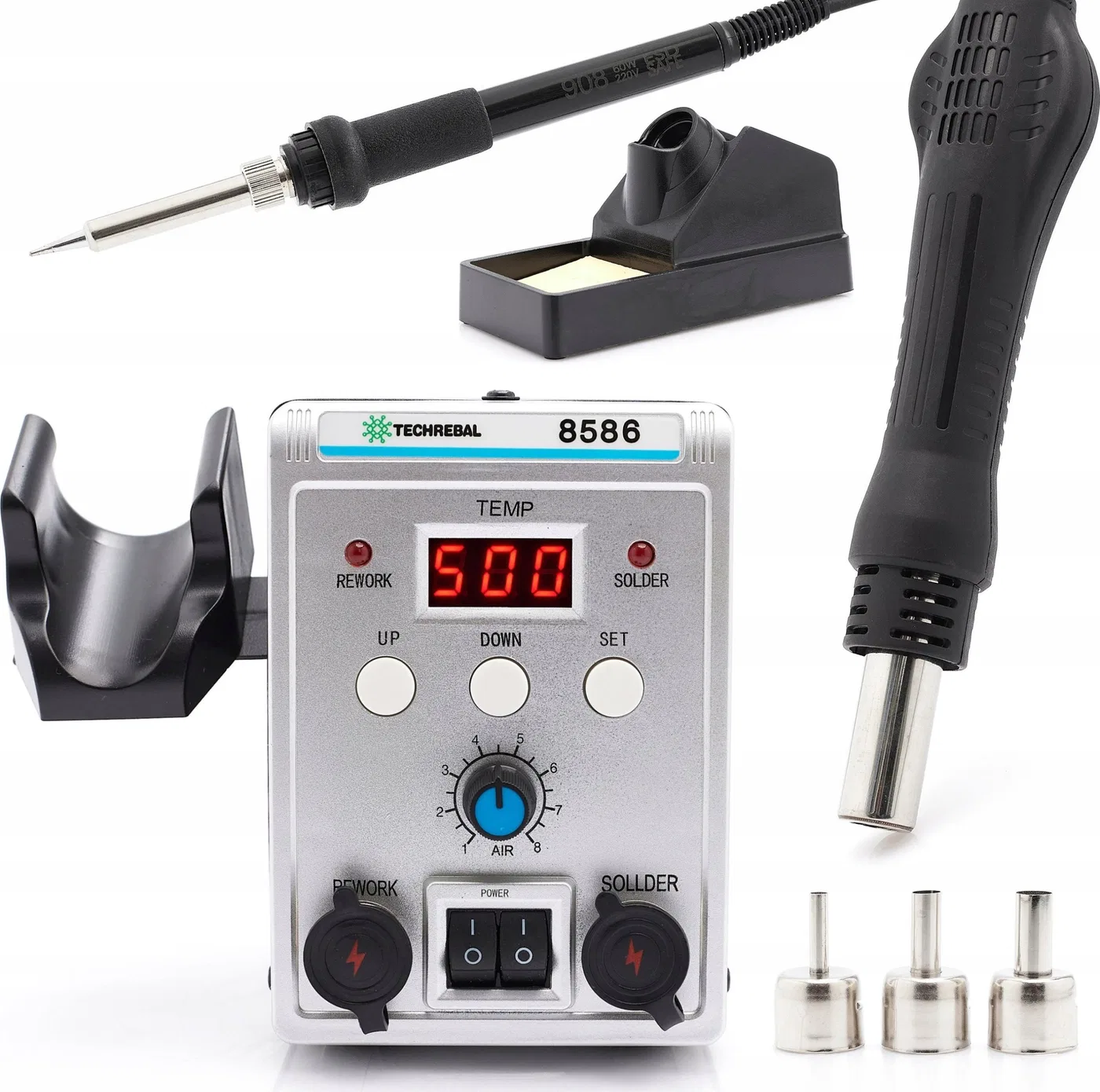 Techrebal 2-in-1-Lötstation MAX PACK