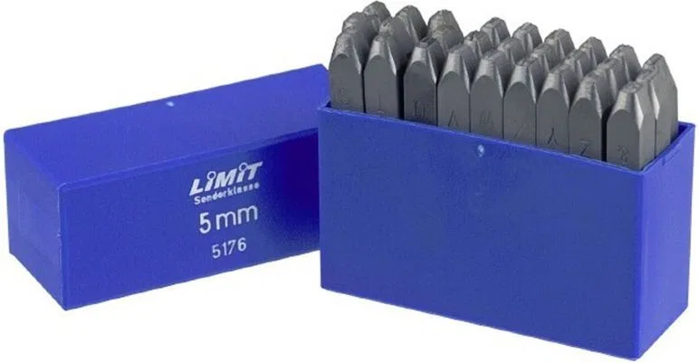 Stempel mit Buchstaben A–Z, 6 x 9 mm (17350505)