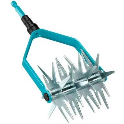 Gardena Sternfräse zur Vorbereitung von Saatbeeten und zur Bodenlockerung, 14 cm – 3196-20